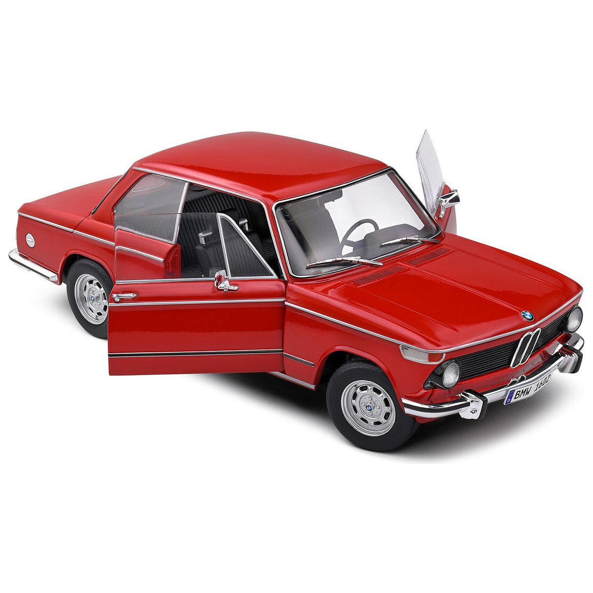 1971 BMW 1602 Verona Red 1/18 Diecast Model Car by Solido - Solido - ModelCars.com