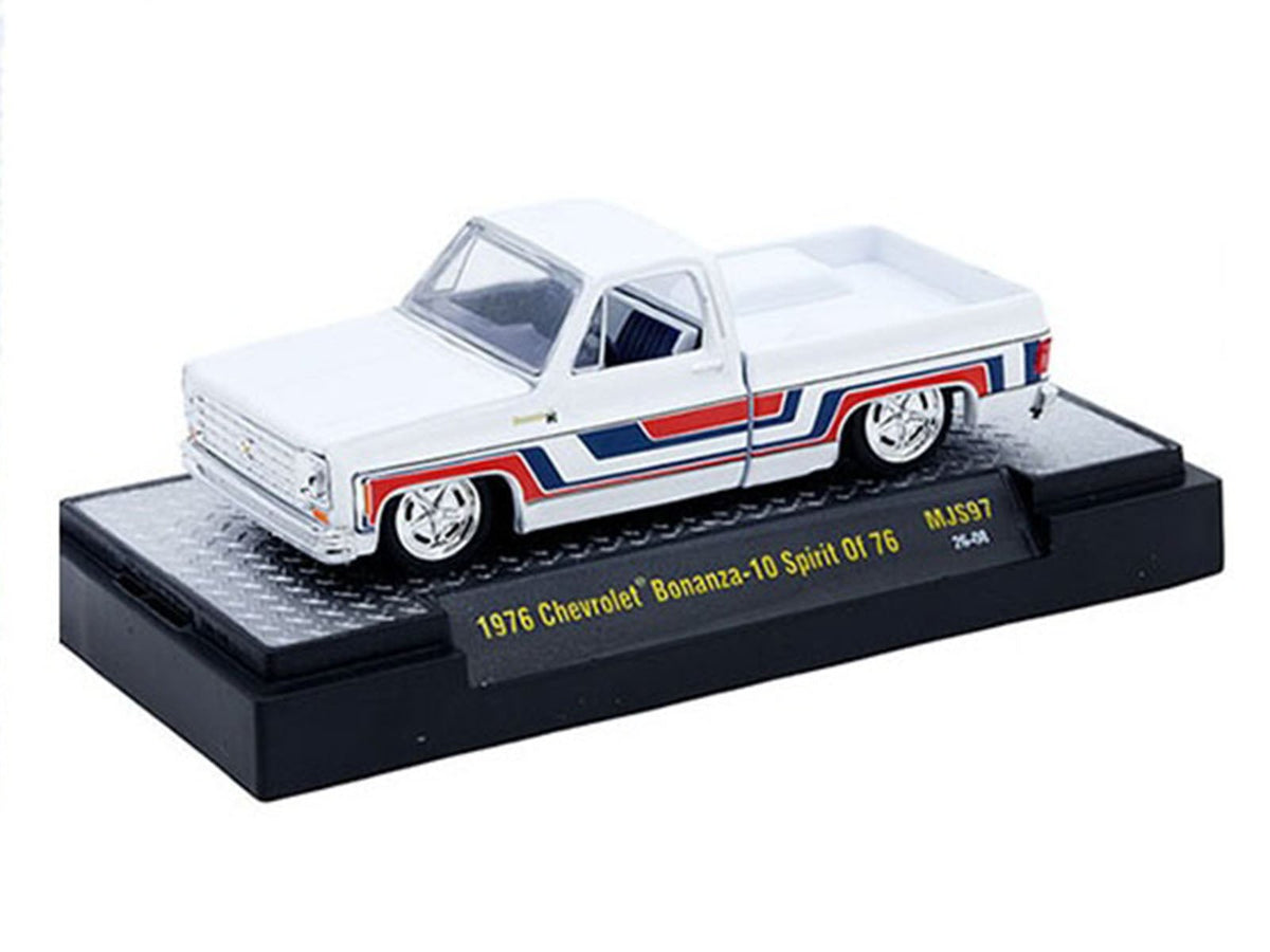 1971 Chevrolet G10 Van Black Metallic with Graphics "Lowriders" Limited Edition to 4400 pieces Worldwide 1/64 Diecast Model Car by M2 Machines-M2-ModelCars.com