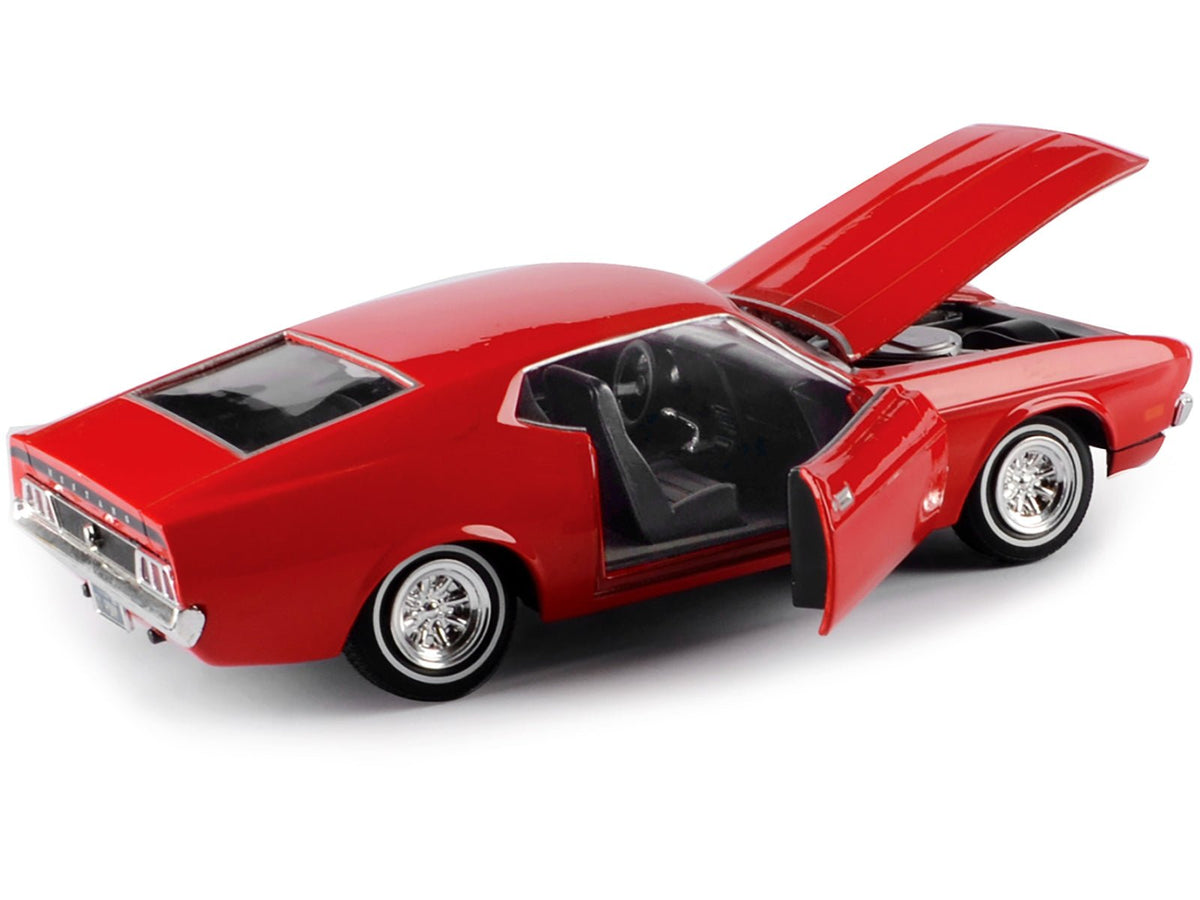 1971 Ford Mustang Sportsroof Red 1/24 Diecast Model Car by Motormax-Motormax-ModelCars.com