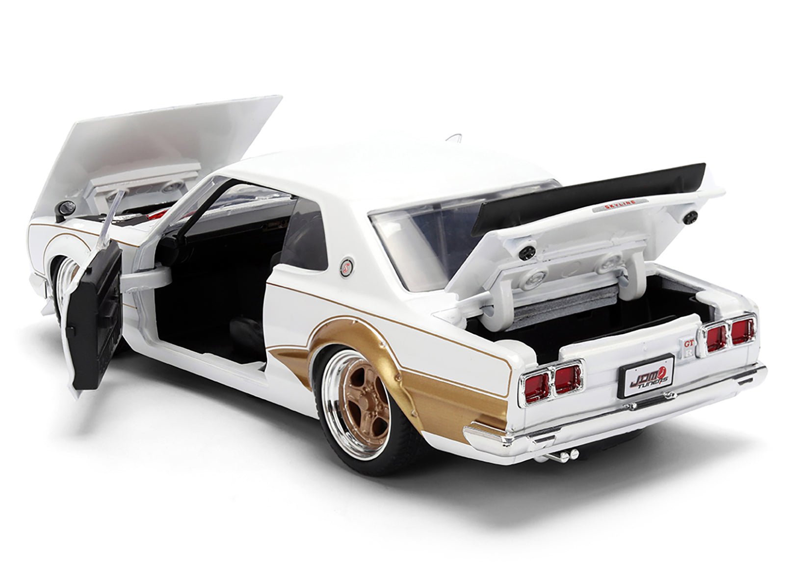 1/43エブロNissan Skyline GT-R 1971 WHITE 1971 Nissan Skyline 2000GT-R RHD White 