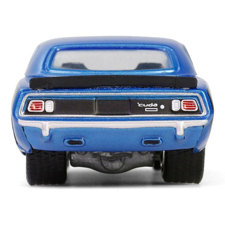 1971 Plymouth Barracuda 440 6bbl B5 Blue Metallic "Barracuda 60th Anniversary" "Anniversary Collection" Series 17 1/64 Diecast Model Car by Greenlight - Greenlight - ModelCars.com