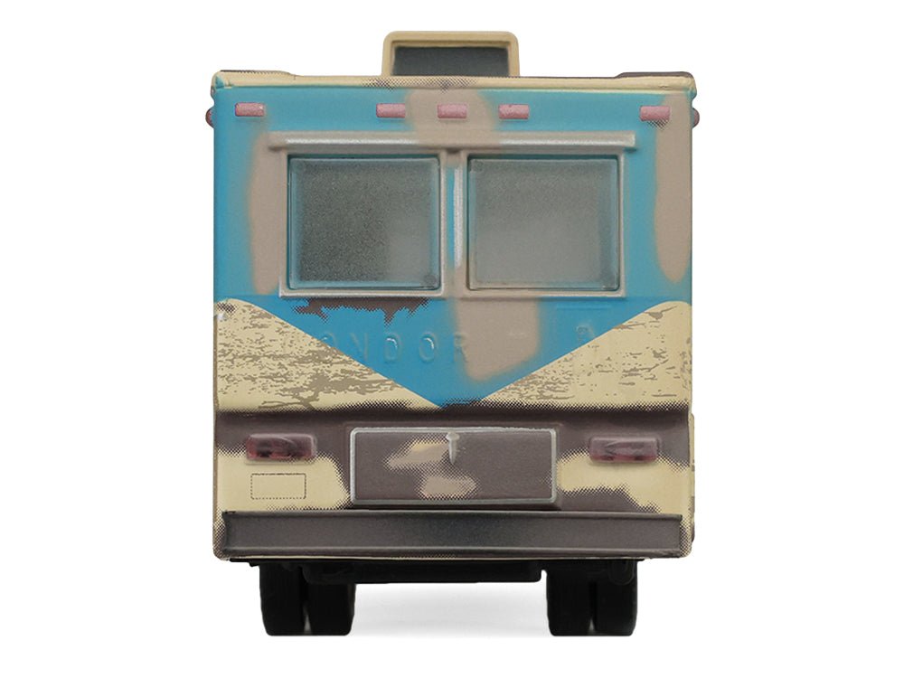 1972 Condor II RV (Recreational Vehicle) "Going on Vacation" Evergreen (Weathered) "Hobby Exclusive" Series 1/64 Diecast Model Car by Greenlight-Greenlight-ModelCars.com