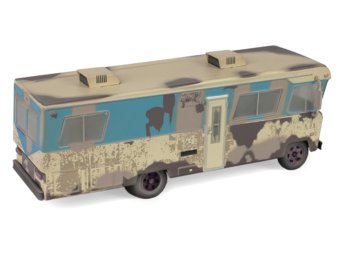 1972 Condor II RV (Recreational Vehicle) "Going on Vacation" Evergreen (Weathered) "Hobby Exclusive" Series 1/64 Diecast Model Car by Greenlight-Greenlight-ModelCars.com