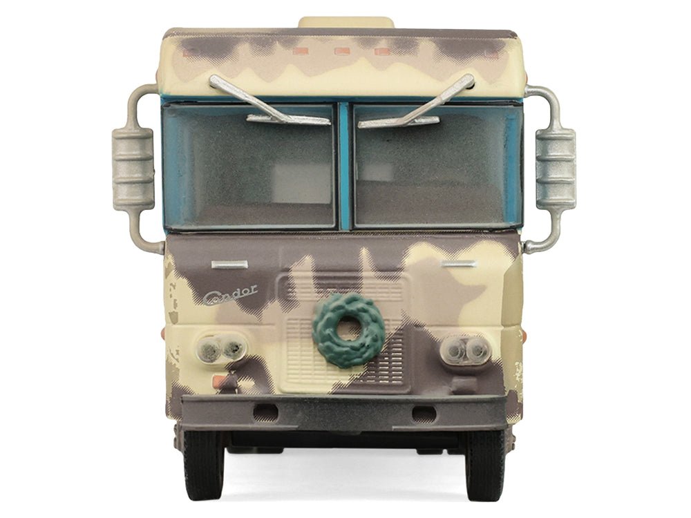 1972 Condor II RV (Recreational Vehicle) "Going on Vacation" Evergreen (Weathered) "Hobby Exclusive" Series 1/64 Diecast Model Car by Greenlight-Greenlight-ModelCars.com