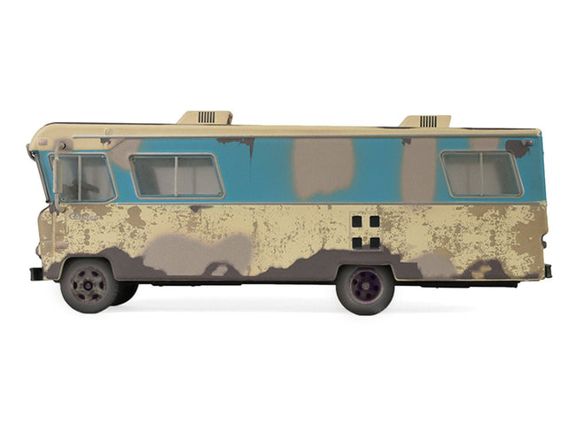 1972 Condor II RV (Recreational Vehicle) "Going on Vacation" Evergreen (Weathered) "Hobby Exclusive" Series 1/64 Diecast Model Car by Greenlight-Greenlight-ModelCars.com