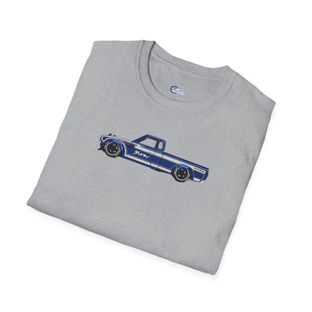 1972 Datsun 620 Pickup JDM Vector Art T-Shirt-Modelcars.com-ModelCars.com
