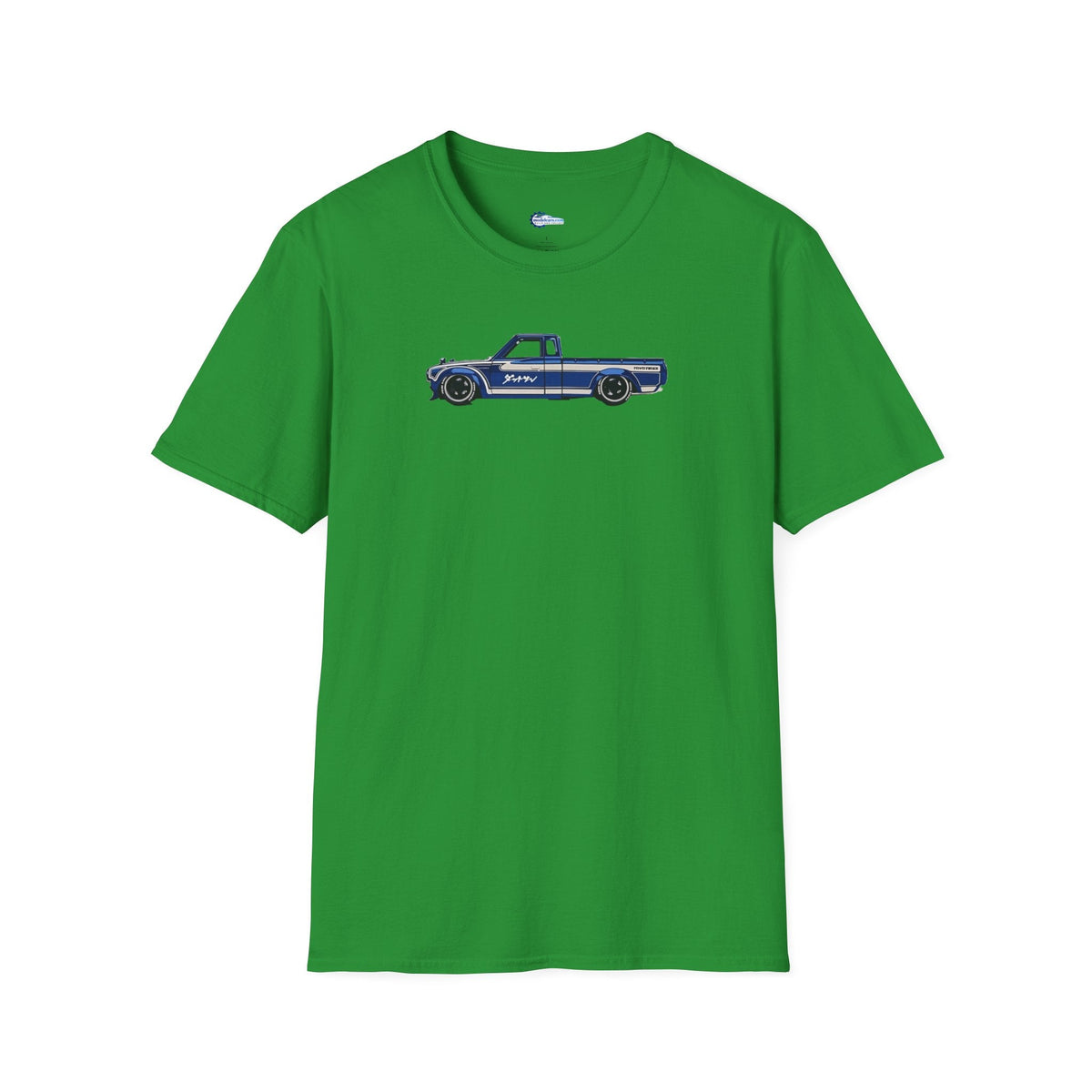 1972 Datsun 620 Pickup JDM Vector Art T-Shirt-Modelcars.com-ModelCars.com