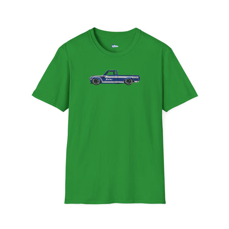 1972 Datsun 620 Pickup JDM Vector Art T-Shirt-Modelcars.com-ModelCars.com