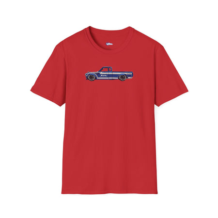 1972 Datsun 620 Pickup JDM Vector Art T-Shirt-Modelcars.com-ModelCars.com