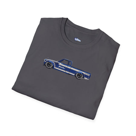 1972 Datsun 620 Pickup JDM Vector Art T-Shirt-Modelcars.com-ModelCars.com