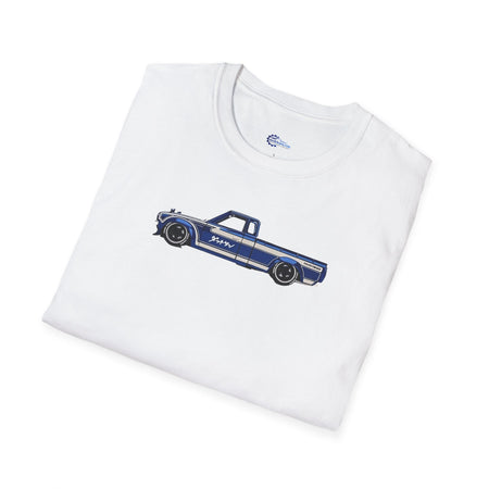 1972 Datsun 620 Pickup JDM Vector Art T-Shirt-Modelcars.com-ModelCars.com