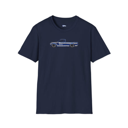 1972 Datsun 620 Pickup JDM Vector Art T-Shirt-Modelcars.com-ModelCars.com