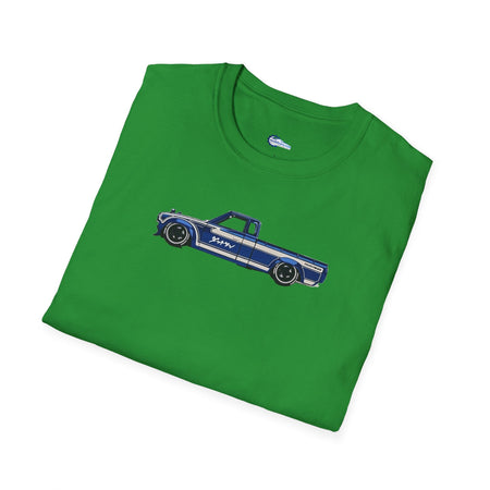 1972 Datsun 620 Pickup JDM Vector Art T-Shirt-Modelcars.com-ModelCars.com
