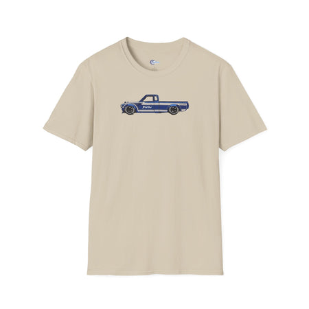 1972 Datsun 620 Pickup JDM Vector Art T-Shirt-Modelcars.com-ModelCars.com