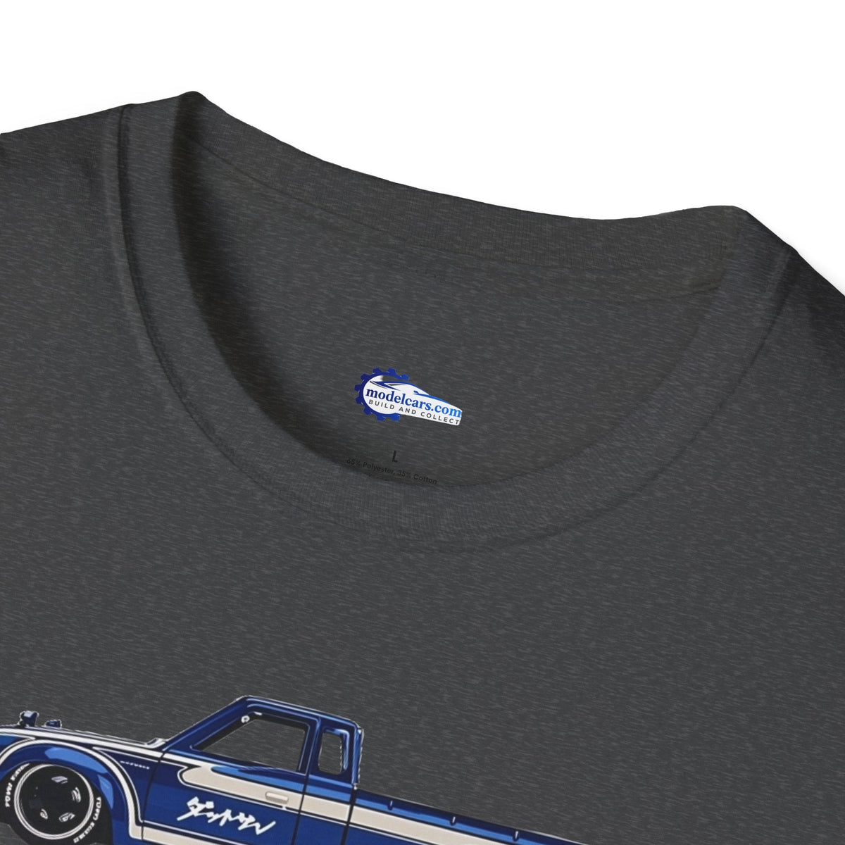 1972 Datsun 620 Pickup JDM Vector Art T-Shirt-Modelcars.com-ModelCars.com