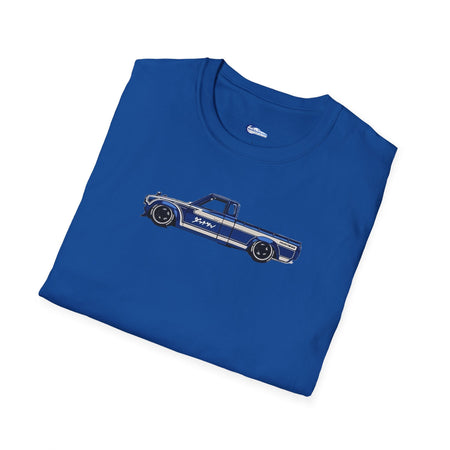 1972 Datsun 620 Pickup JDM Vector Art T-Shirt-Modelcars.com-ModelCars.com