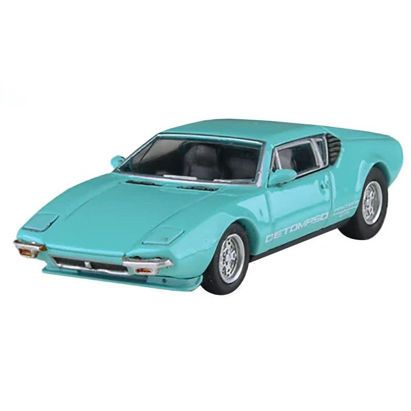 1972 De Tomaso Pantera Verde Aqua 1/64 Diecast Model Car by Paragon Models-Paragon-ModelCars.com