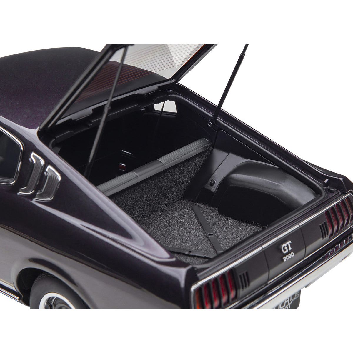 1973 Toyota Celica Liftback 2000GT (RA25) RHD (Right Hand Drive) Dark Purple Metallic 1/18 Model Car by Autoart - Autoart - ModelCars.com