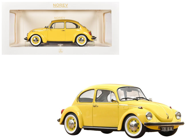 1973 Volkswagen 1303 Beetle Pastel Yellow 1/18 Diecast Model Car by Norev-Norev-ModelCars.com