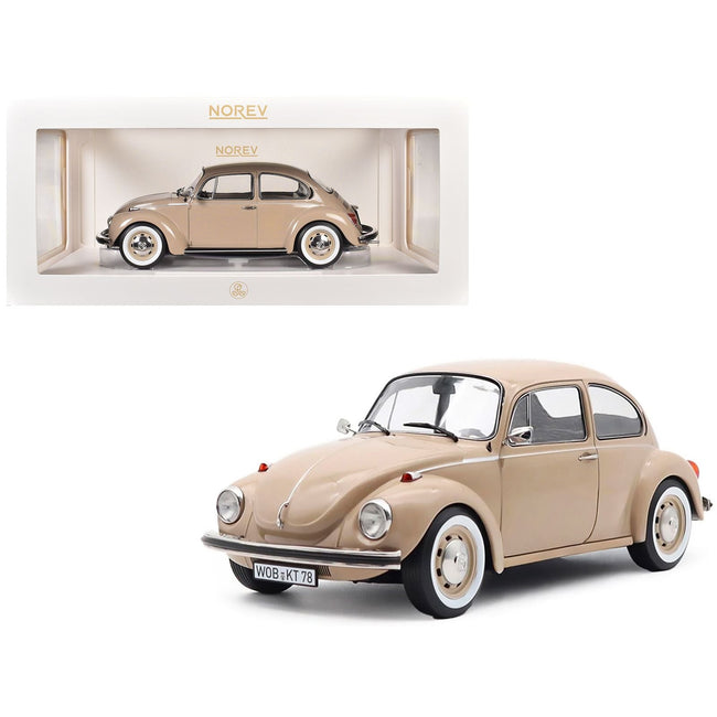 1973 Volkswagen 1303 Beetle Sahara Beige 1/18 Diecast Model Car by Norev-Norev-ModelCars.com
