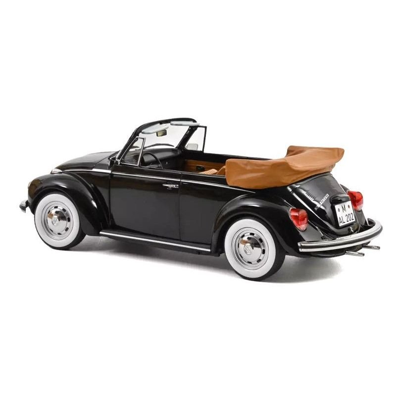 1973 Volkswagen 1303 Cabriolet Black 1/18 Diecast Model Car by Norev $82.54-Norev-ModelCars.com