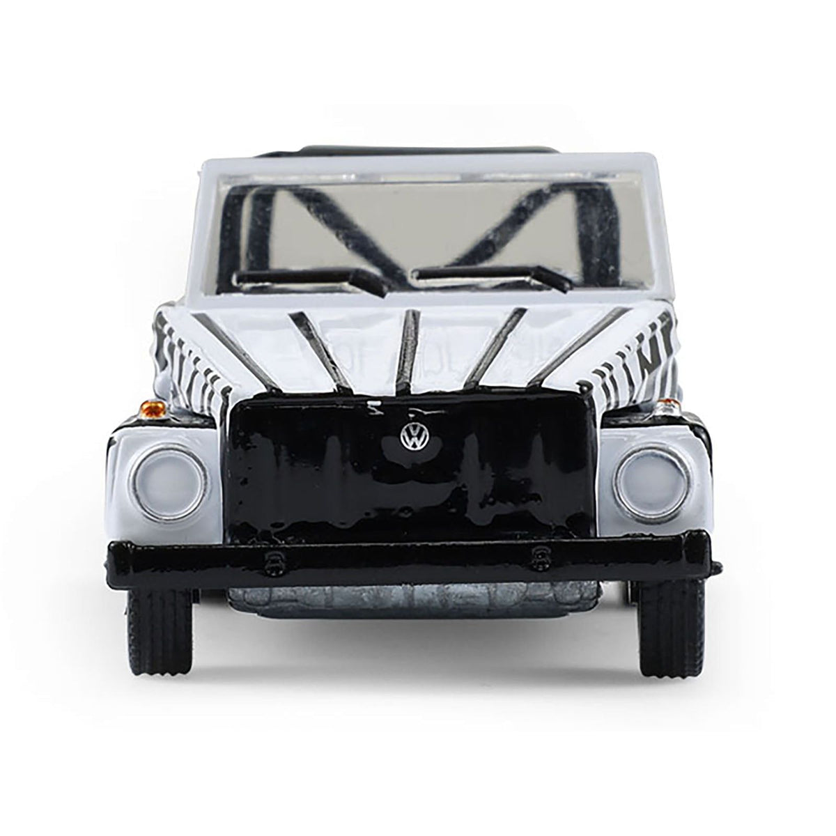 1974 Volkswagen Thing (Type 181) "Safari Adventure" Black and White Zebra Stripes "Club Vee-Dub" Series 21 1/64 Diecast Model Car by Greenlight-Greenlight-ModelCars.com