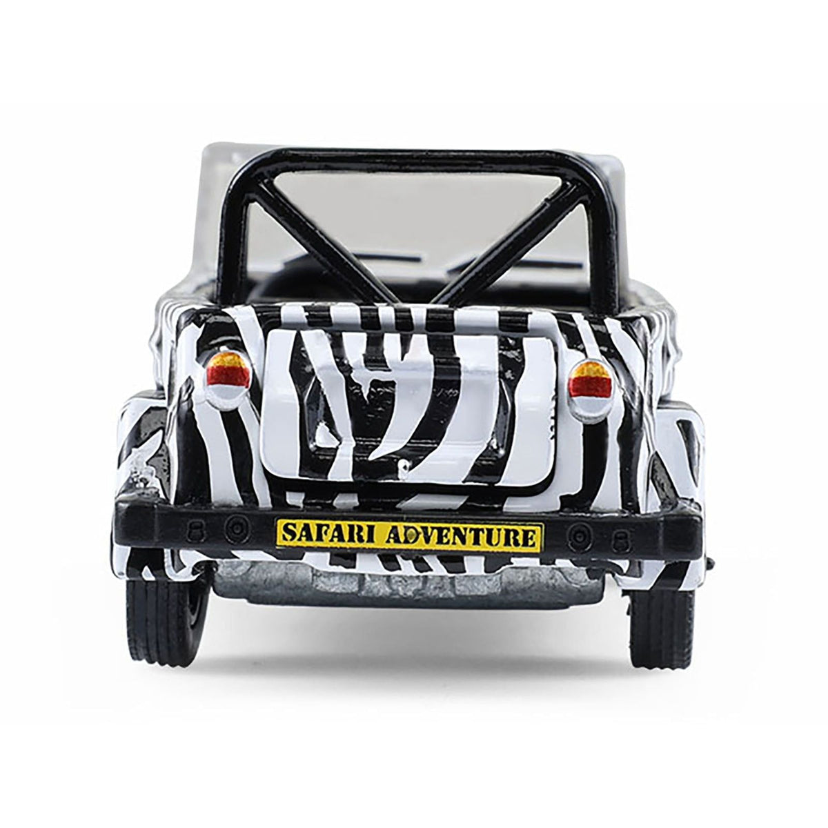 1974 Volkswagen Thing (Type 181) "Safari Adventure" Black and White Zebra Stripes "Club Vee-Dub" Series 21 1/64 Diecast Model Car by Greenlight-Greenlight-ModelCars.com