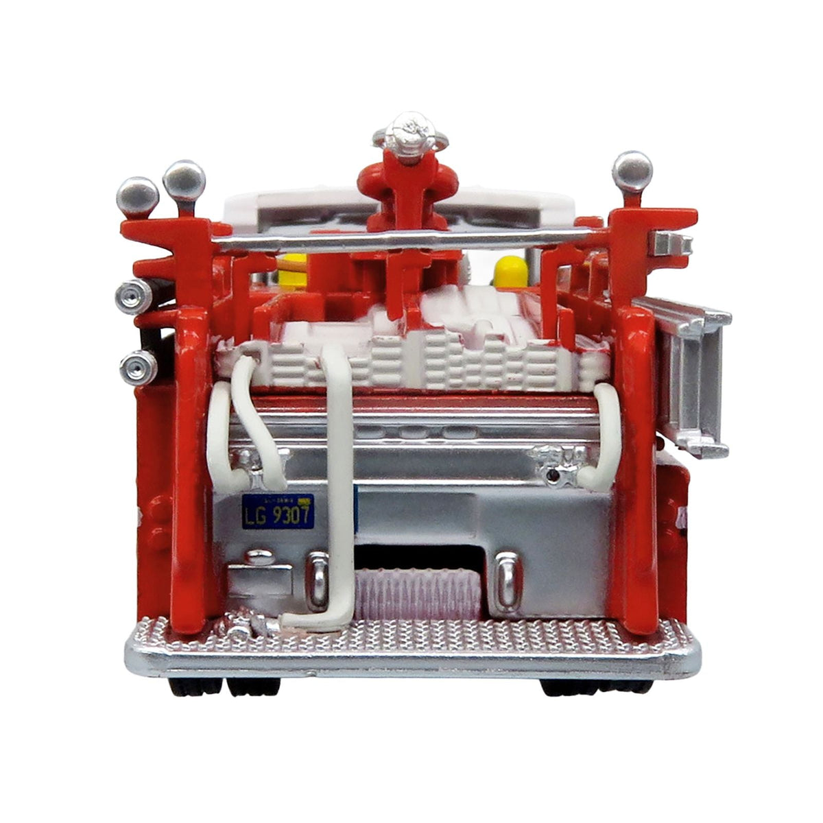 1974 Ward LaFrance Fire Engine "San Francisco Fire Department â€“ Engine 31" Red with White Top "5 Alarm" Series Limited Edition 1/87 (HO) Diecast Model by Iconic Replicas-Iconic Replicas-ModelCars.com