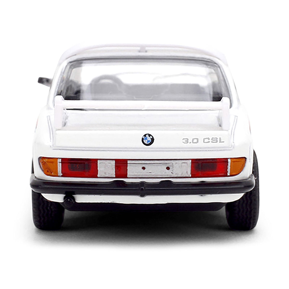 1975 BMW 3.0 CSL White with Red and Blue Stripes "Collection" Series 1/64 Diecast Model Car by Majorette-Majorette-ModelCars.com
