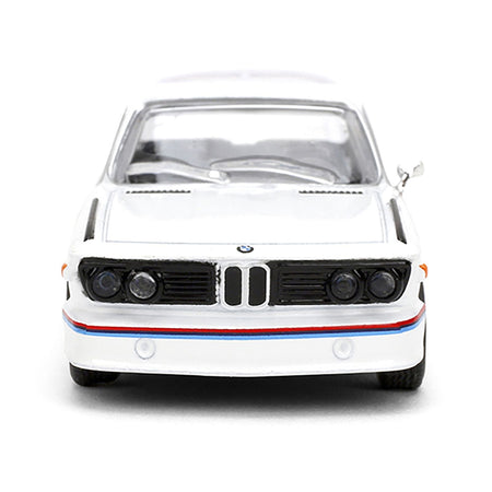 1975 BMW 3.0 CSL White with Red and Blue Stripes "Collection" Series 1/64 Diecast Model Car by Majorette-Majorette-ModelCars.com