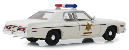 1975 Dodge Monaco Cream "Hazzard County Sheriff" 1/24 Diecast Model Car by Greenlight-Greenlight-ModelCars.com