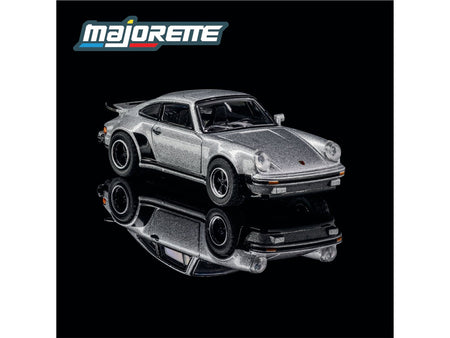 1975 Porsche 930 Turbo Silver Metallic "Collection" Series 1/64 Diecast Model Car by Majorette-Majorette-ModelCars.com