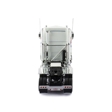 1976 Kenworth K100 Aerodyne Truck Tractor White with Blue and Red Stripes 1/64 Diecast Model by IXO Models - IXO - ModelCars.com