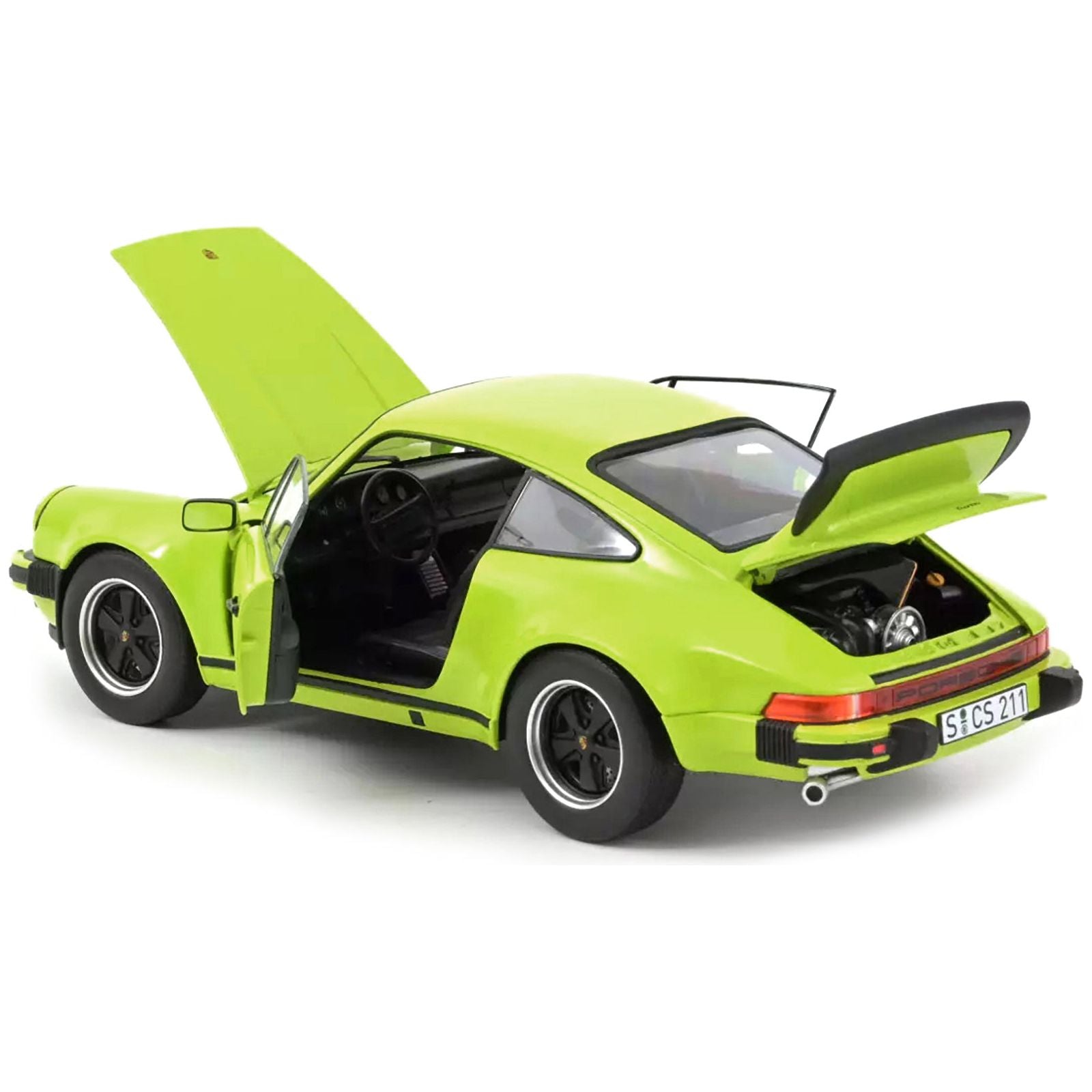 1976 Porsche 911 Turbo 3.0 Light Green 1/18 Diecast Model Car by Norev - Norev - ModelCars.com