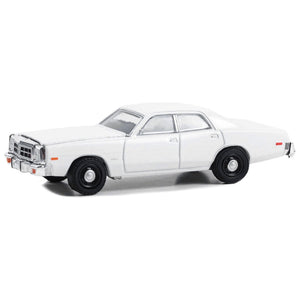 1977-78 Dodge Monaco Police Pursuit White "Hot Pursuit - Hobby Exclusive" Series 1/64 Diecast Model Car by Greenlight