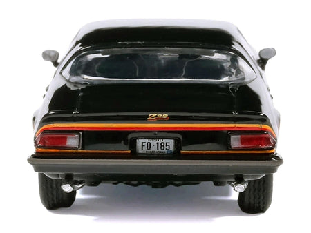 1977 Chevrolet Camaro Z28 Black with Stripes 1/64 Diecast Model Car by IXO Models-IXO-ModelCars.com