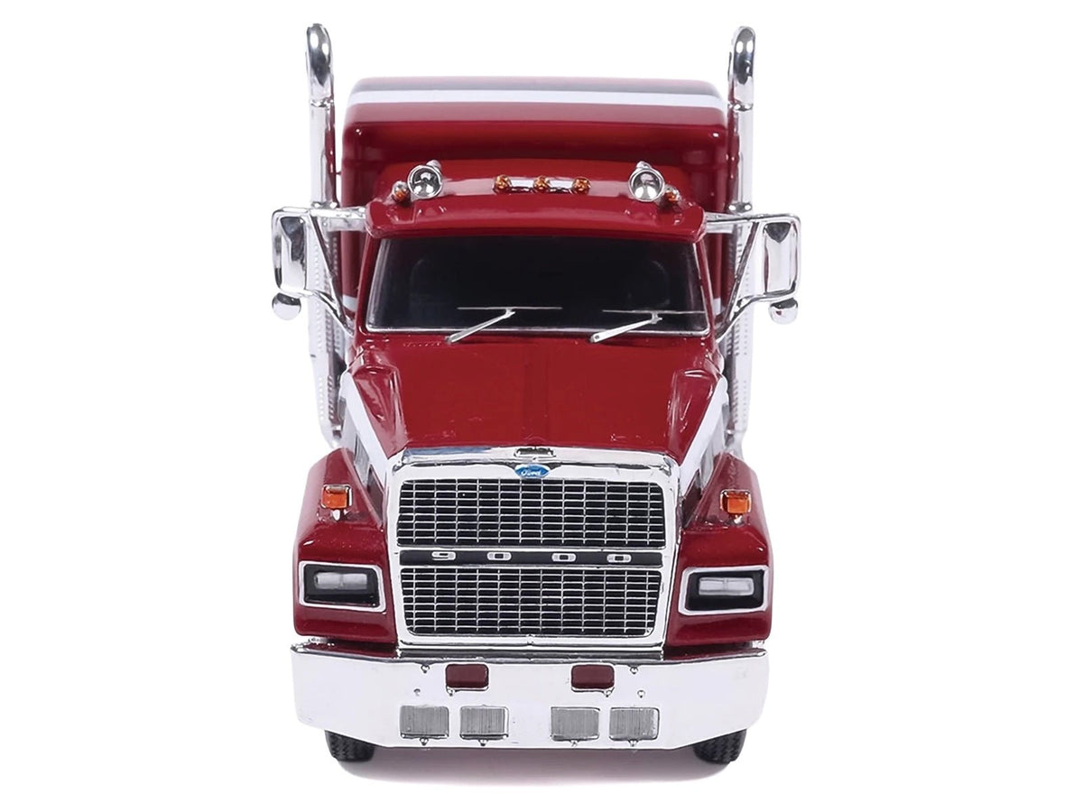 1978 Ford LTL-9000 Truck Tractor Red Metallic with Stripes 1/64 Diecast Model Car by IXO Models-IXO-ModelCars.com