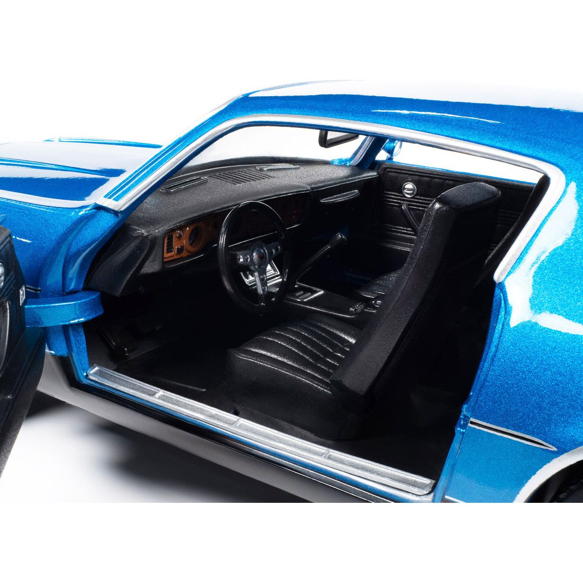 1978 Pontiac Firebird Formula Martinique Blue Metallic "American Muscle" Series 1/18 Diecast Model Car by Auto World-Autoart-ModelCars.com