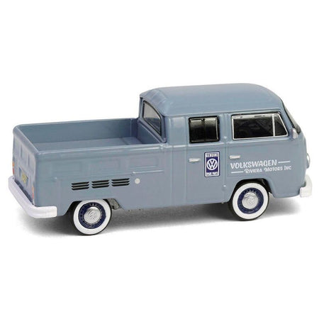1978 Volkswagen Type 2 Double Cab Pickup Truck "Volkswagen Service" Gray "Club Vee-Dub" Series 20 1/64 Diecast Model Car by Greenlight-Greenlight-ModelCars.com