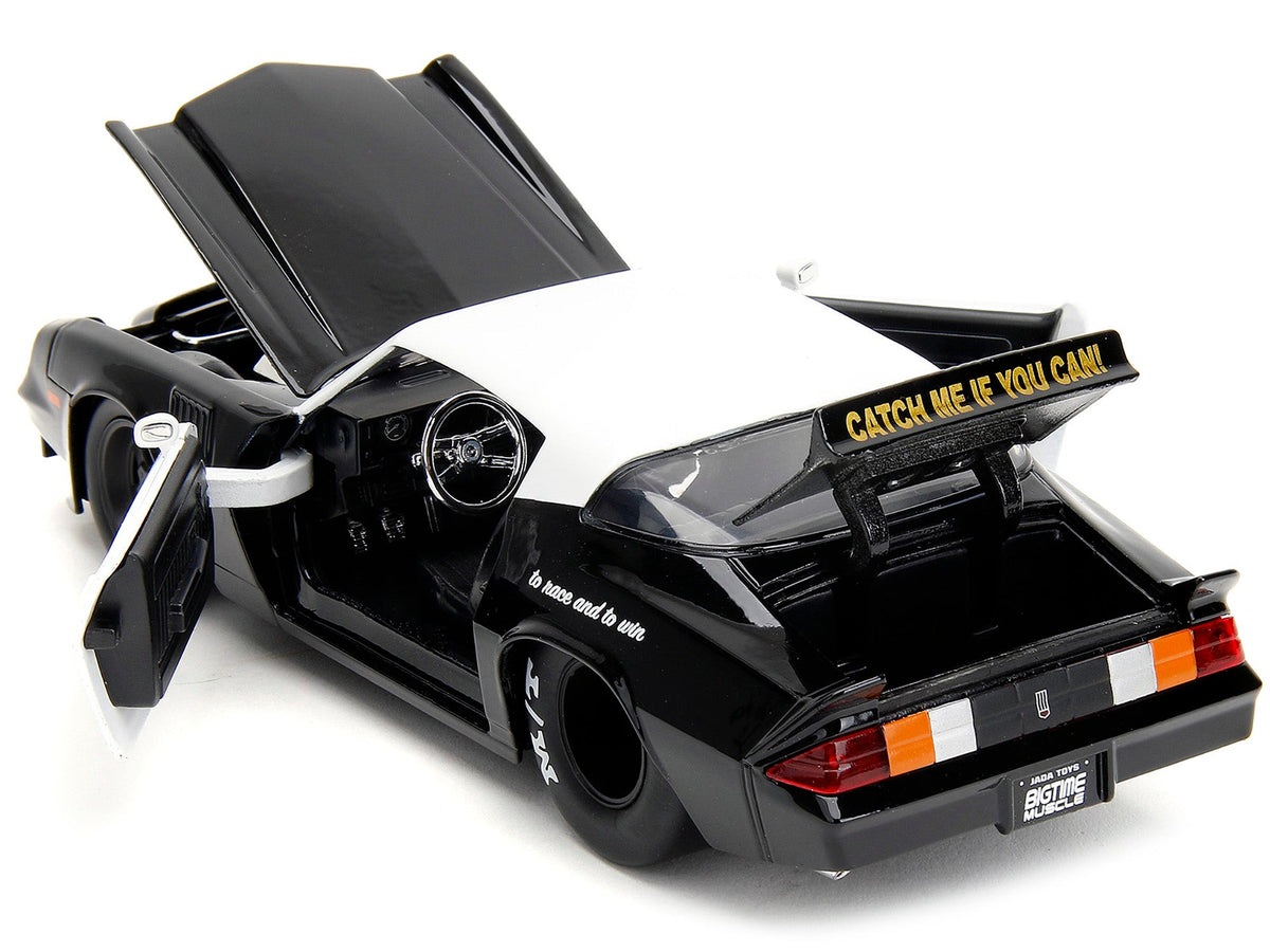 1979 Chevrolet Camaro Z28 Police Black and White "Highway Drag" "Bigtime Muscle" Series 1/24 Diecast Model Car by Jada-Jada-ModelCars.com
