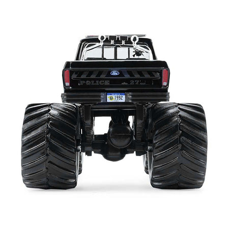 1979 Ford F-250 Monster Truck "Shelby Township Police Michigan" Black "Kings of Crunch - Hot Pursuit" Special Edition 1/64 Diecast Model Car by Greenlight-Greenlight-ModelCars.com