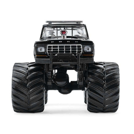 1979 Ford F-250 Monster Truck "Shelby Township Police Michigan" Black "Kings of Crunch - Hot Pursuit" Special Edition 1/64 Diecast Model Car by Greenlight-Greenlight-ModelCars.com