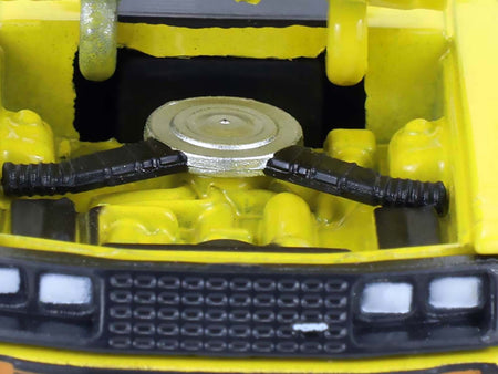 1979 Ford Mustang Cobra Fastback Bright Yellow with Cobra Good Graphics "GreenLight Muscle" Series 30 1/64 Diecast Model Car by Greenlight-Greenlight-ModelCars.com