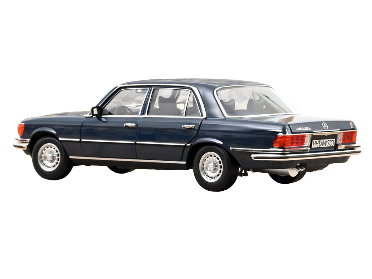 1979 Mercedes-Benz 350 SEL Hansa Blue 1/18 Diecast Model Car by Norev-Norev-ModelCars.com