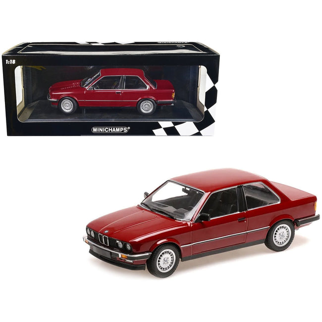1982 BMW 323i Carmine Red 1/18 Diecast Model Car by Minichamps - Minichamps - ModelCars.com