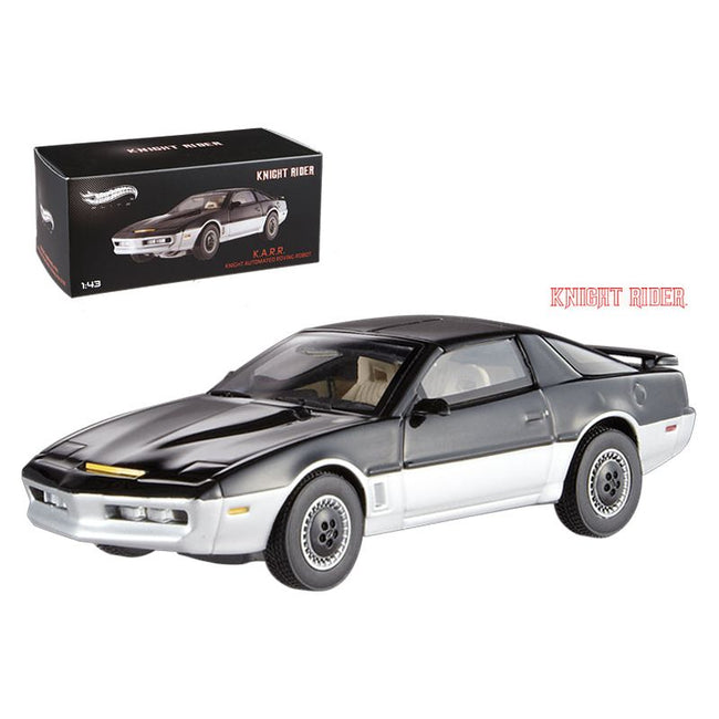 1982 Pontiac Firebird Trans Am K.A.R.R. Knight Automated Roving Robot Elite Edition 1/43 Diecast Model Car by Hot Wheels-Hotwheels-ModelCars.com