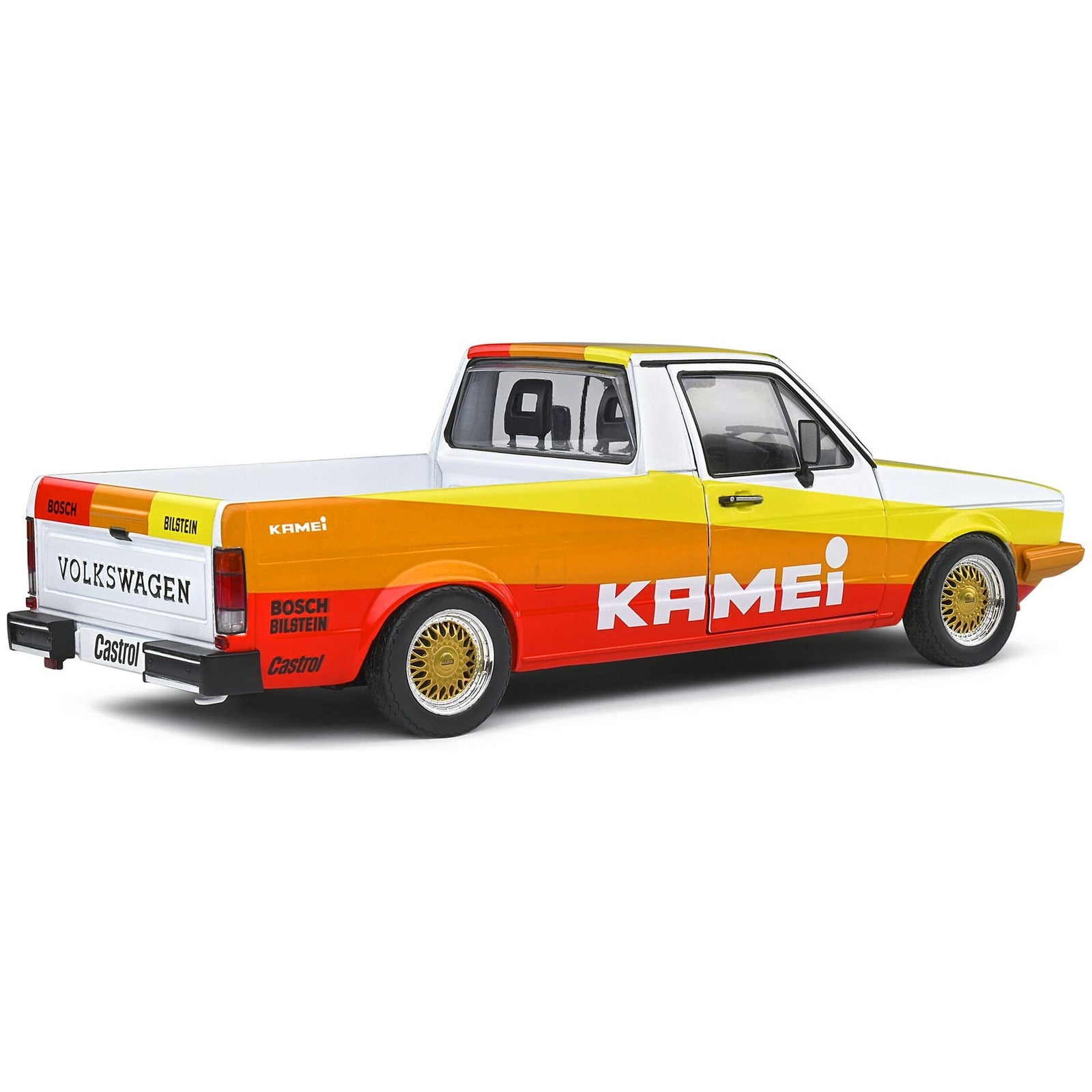 1982 Volkswagen Caddy MK 1 Pickup Truck "Kamei Tribute" 1/18 Diecast Model Car by Solido - Solido - ModelCars.com