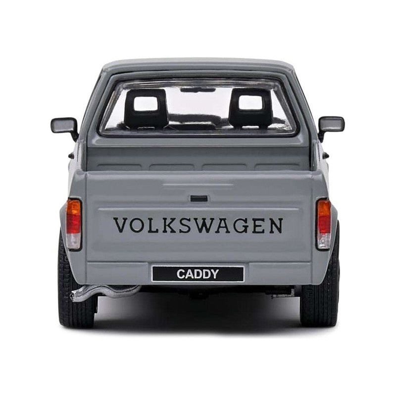1982 Volkswagen Caddy MKI Pickup Truck Nardo Gray 1/43 Diecast Model Car by Solido-Solido-ModelCars.com