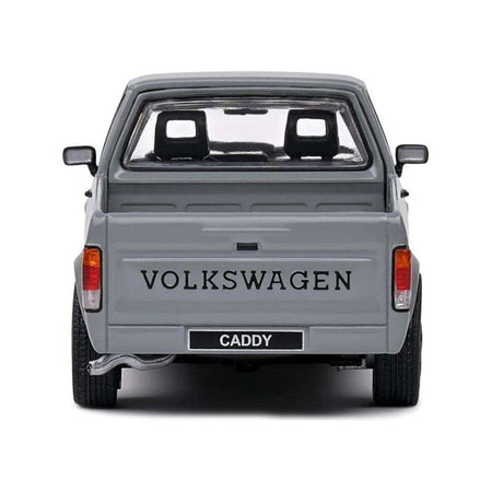 1982 Volkswagen Caddy MKI Pickup Truck Nardo Gray 1/43 Diecast Model Car by Solido-Solido-ModelCars.com