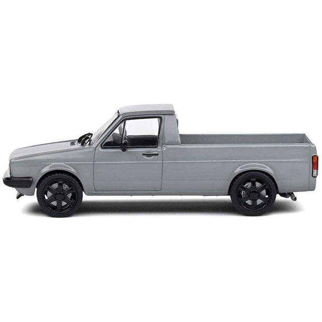 1982 Volkswagen Caddy MKI Pickup Truck Nardo Gray 1/43 Diecast Model Car by Solido-Solido-ModelCars.com